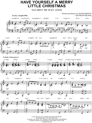 Have Yourself a Merry Little Christmas by Brent Edstrom - Sheet Music