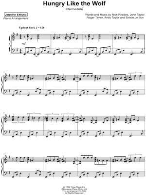 Hungry Like the Wolf [intermediate]