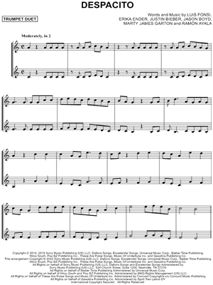 Despacito - Trumpet Duet