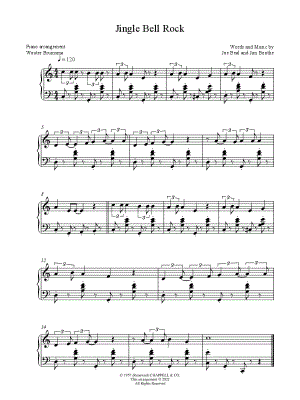 Jingle Bell Rock [2 hands]