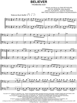 Believer - Trombone Duet