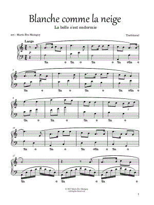 Blanche comme la neige