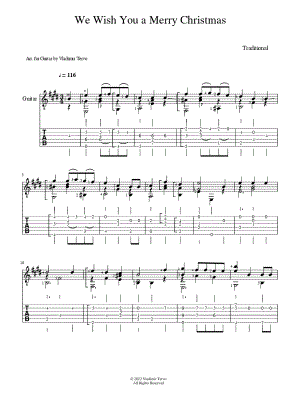 We Wish You a Merry Christmas