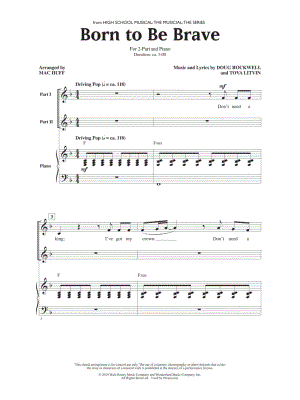 Born to Be Brave by Mac Huff - Sheet Music