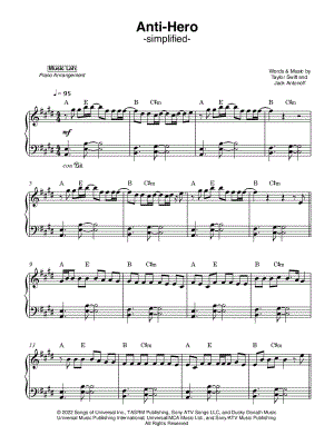 Anti-Hero [simplified]