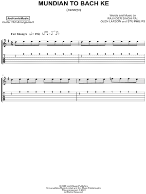 Mundian to Bach Ke [excerpt]