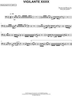 Vigilante **** - Bass Clef Instrument