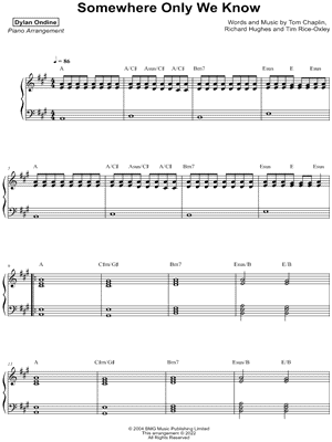 Somewhere Only We Know