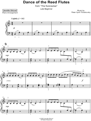 Dance of the Reed Flutes [late beginner]