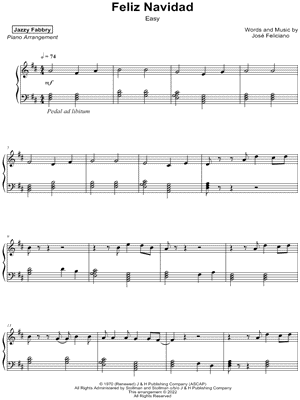 Feliz Navidad [easy]