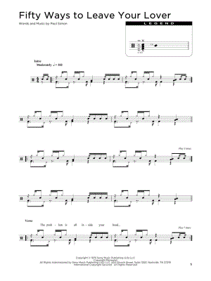 50 Ways to Leave Your Lover