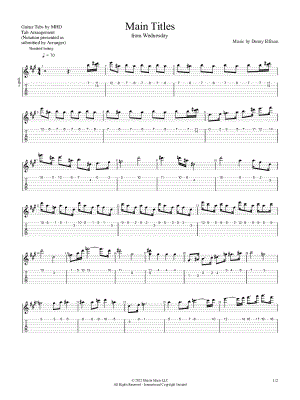 Main Titles from Wednesday