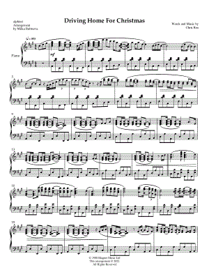 Driving Home for Christmas