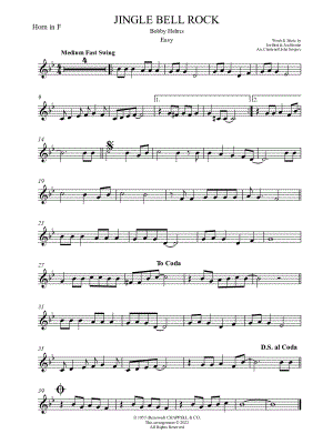 Jingle Bell Rock [easy]
