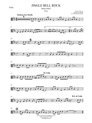 Jingle Bell Rock [easy]