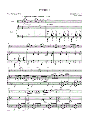 Prelude I - Viola & Piano