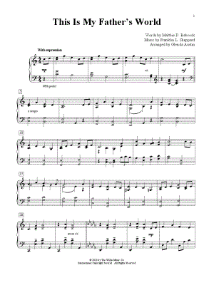 This Is My Father's World