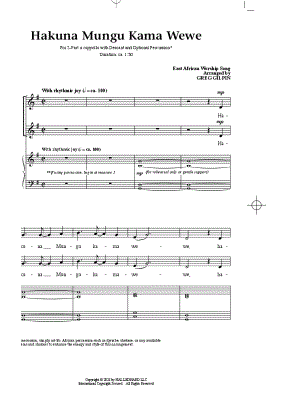 Hakuna Munga Kama Wewe
