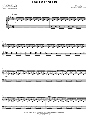 The Last of Us by Laurie Théberge - Sheet Music