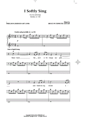 I Softly Sing
