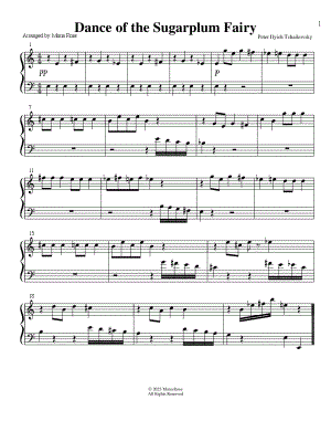 Dance of the Sugar Plum Fairy