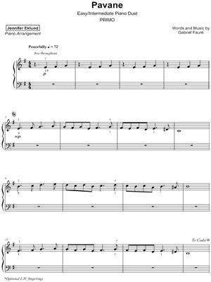 Pavane [easy / intermediate]