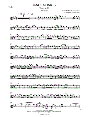 Dance Monkey [advanced]