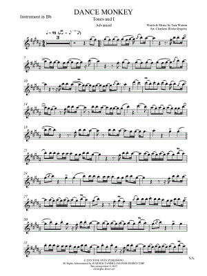 Dance Monkey [advanced]