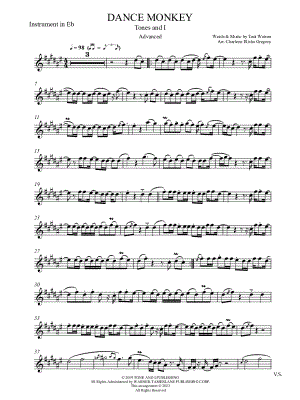 Dance Monkey [advanced]