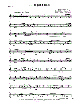 A Thousand Years [advanced]