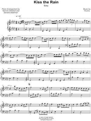 Kiss the Rain [easy]