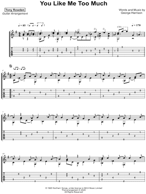 You Like Me Too Much