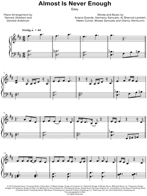 Almost Is Never Enough [easy]