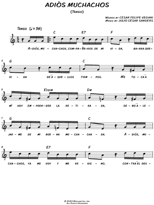 Adios Muchachos