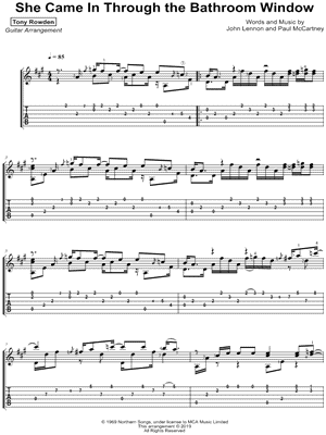 She Came In Through the Bathroom Window