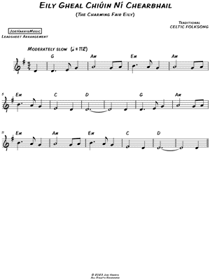 Eily Gheal Chiuin Ni Chearbhail