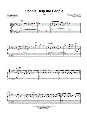 People Help the People [easy]