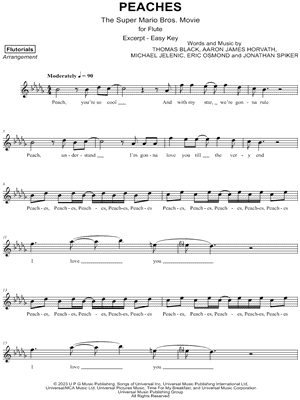 Peaches [excerpt - easy]