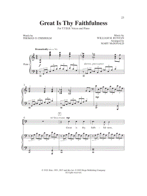 Great Is Thy Faithfulness