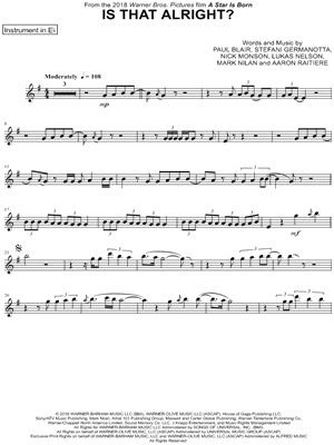 Is That Alright? - Eb Instrument