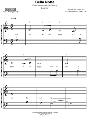 Bella Notte (This Is the Night) [beginner]