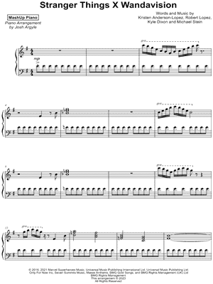 Stranger Things X Wandavision