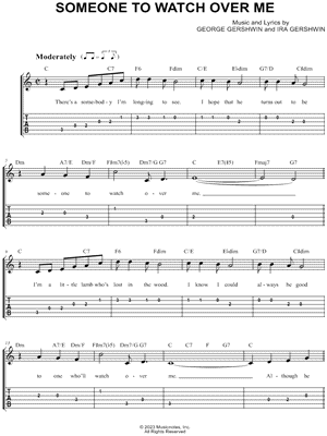 Someone to Watch Over Me