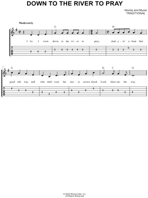 Down to the River to Pray