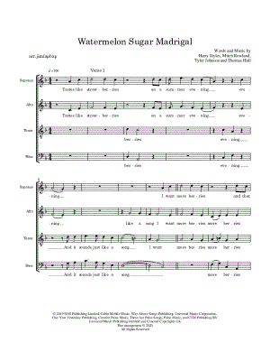 Watermelon Sugar Madrigal