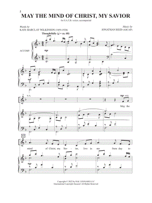 May the Mind of Christ, My Savior