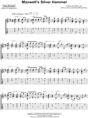 Maxwell's Silver Hammer