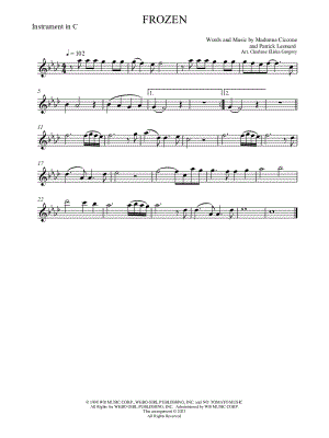 Frozen - C Instrument