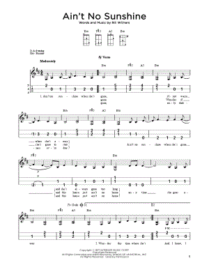 Ain't No Sunshine