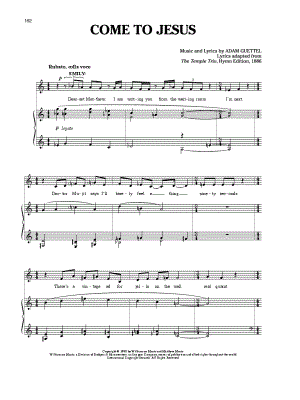 Come to Jesus by Audra McDonald - Sheet Music